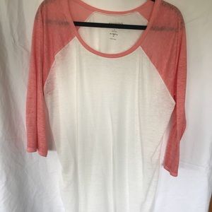 Juniors Plus Baseball Tee